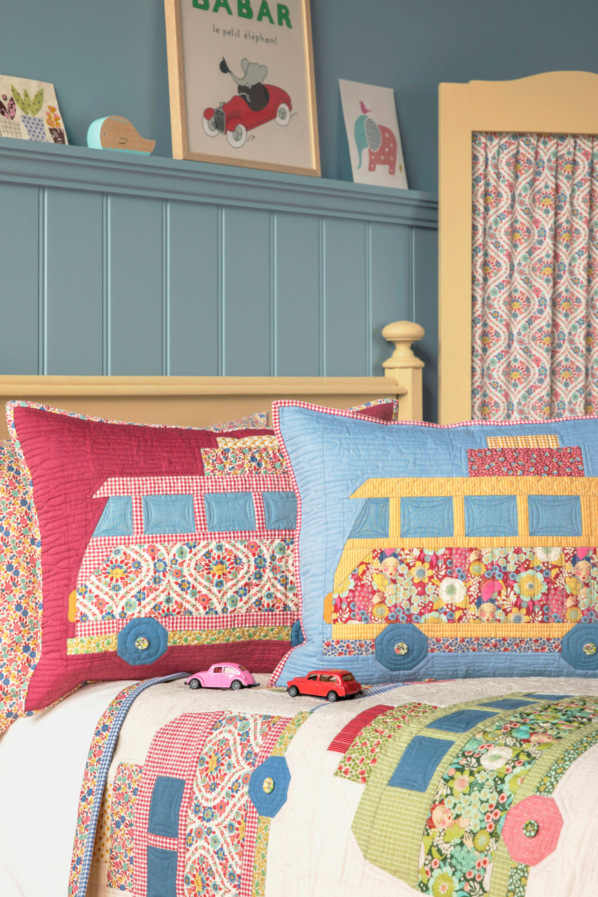 Tilda Patchwork Stoff Baumwolle - Wallflower - Bianca Red
